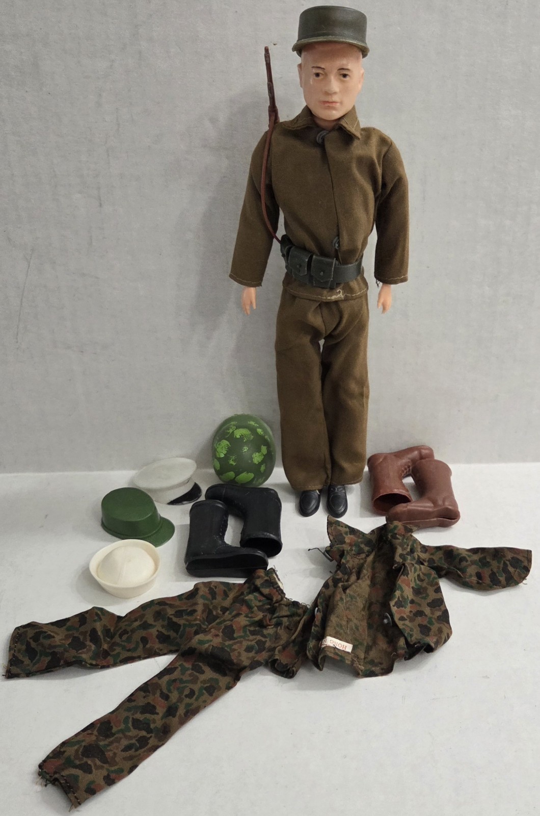 VINTAGE GI JOE 1960&rsquo;s Rare Bootleg Hong Kong Amazing Rare Version Look!!!