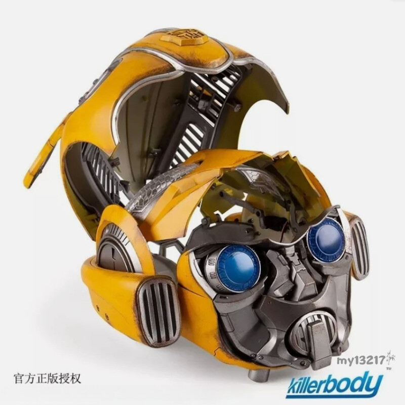 Killerbody Transforms Bumblebee 1:1 Electronic Remote & Voice Controlled Helmet