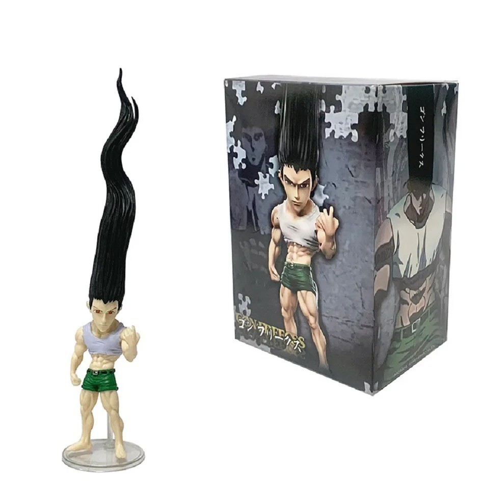 Hunter x Hunter Gon Freecss Action Figure Killua Kurapika PVC Toy Doll Gift