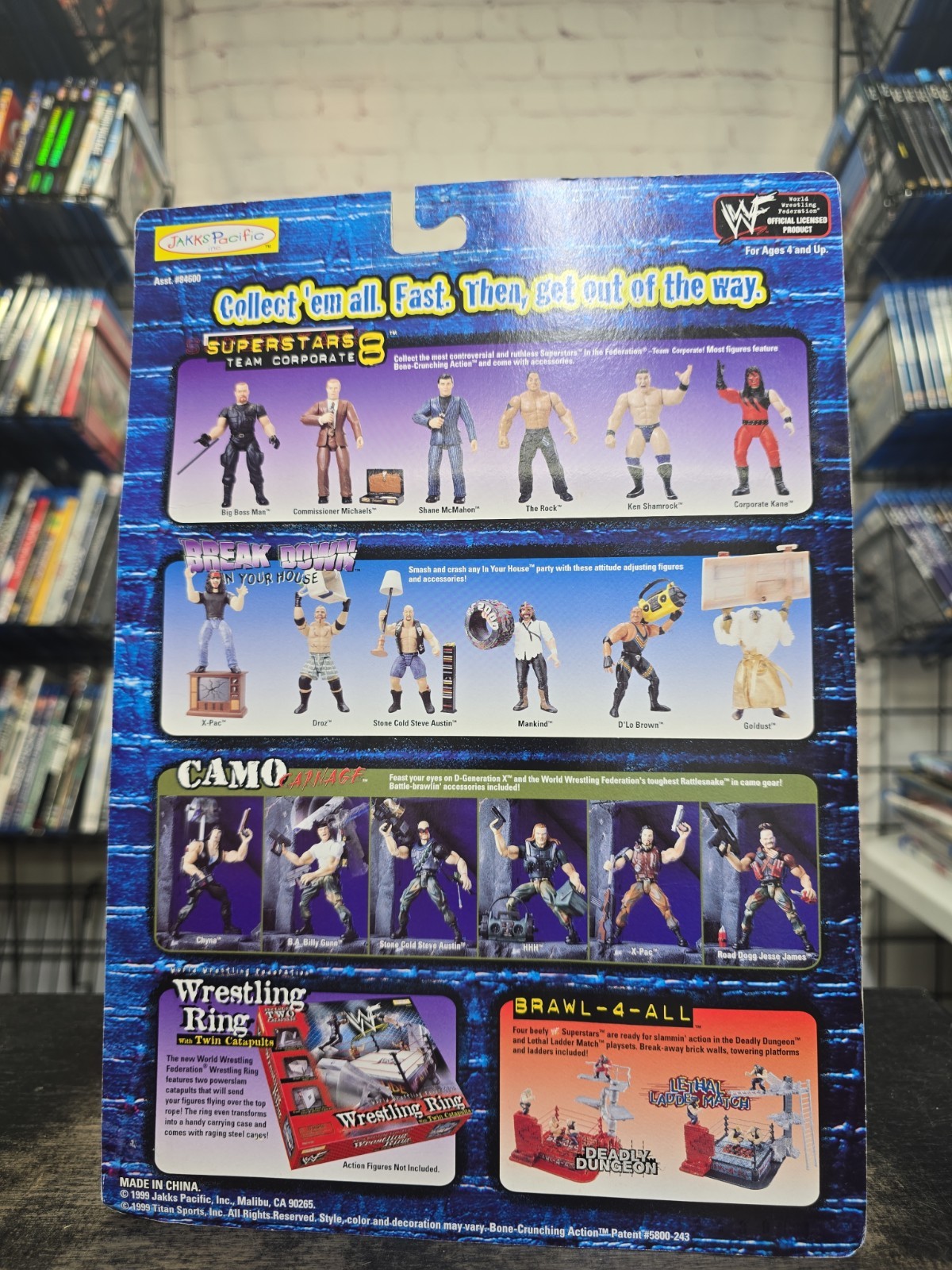 The Rock Action Figure ERROR ONLY 1 IN EXISTENCE Holy Grail Of Wrestling Figures