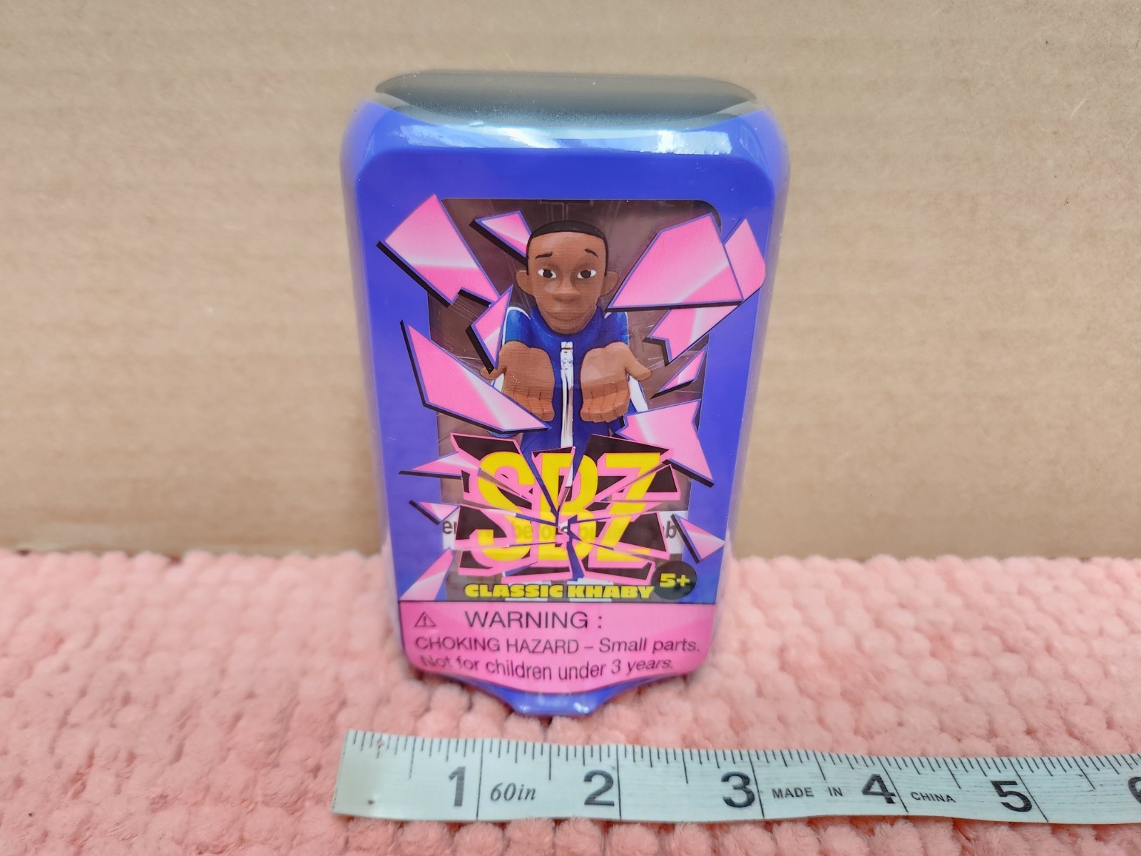 Screenbreakz Khaby Toy « Classic Khaby » Khaby Lame TikTok Influencer Figure NEW