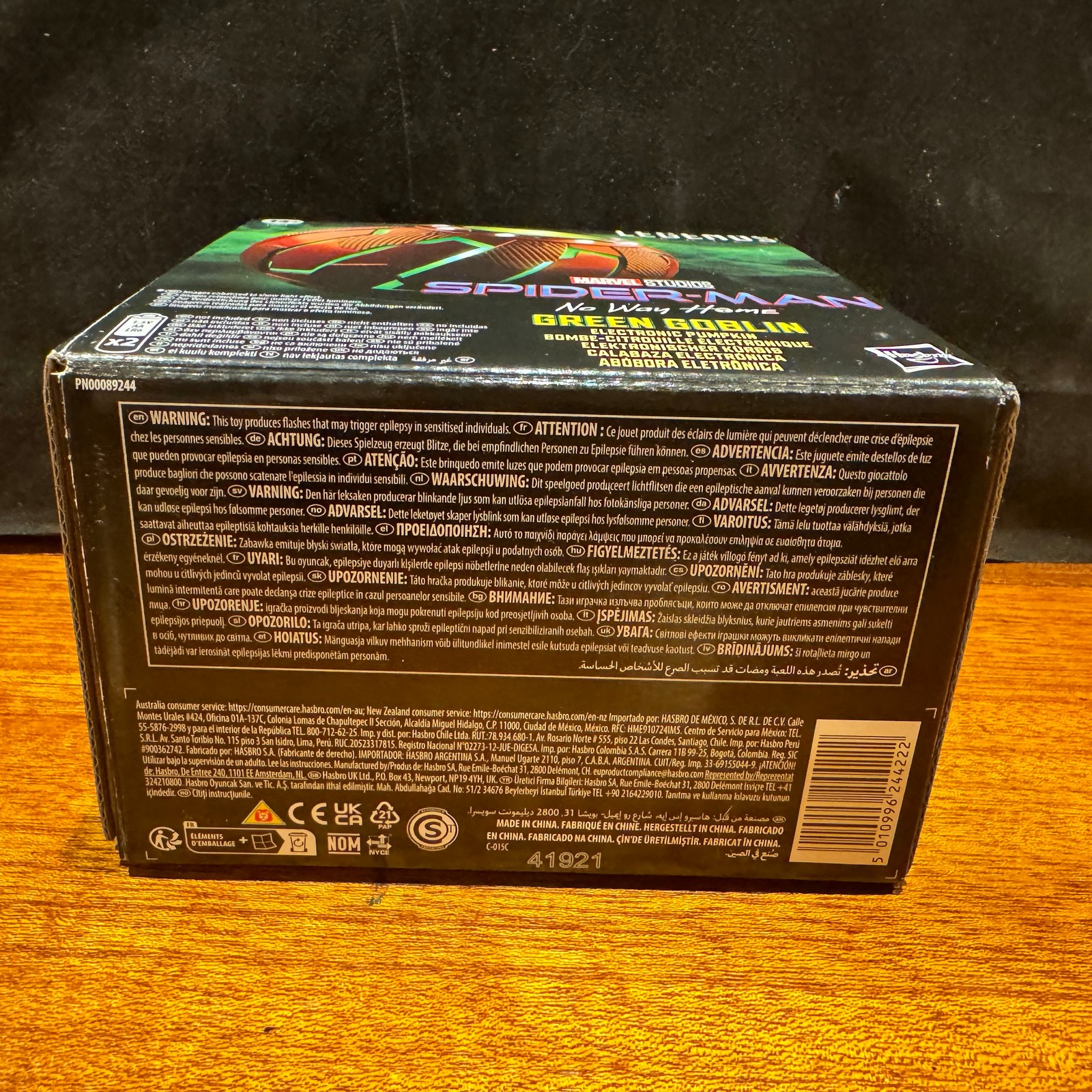 Marvel Legends GREEN GOBLIN Electronic PUMPKIN BOMB Prop Replica