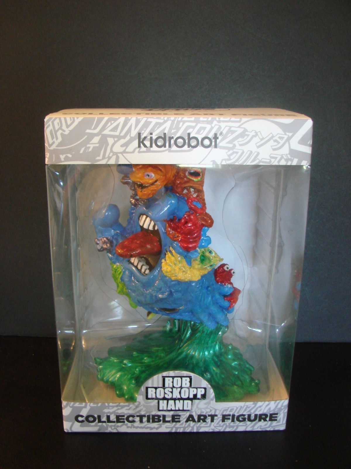 ROB ROSKOPP HAND Custom Kidrobot Santa Cruz Skateboards Screaming Hand Figure