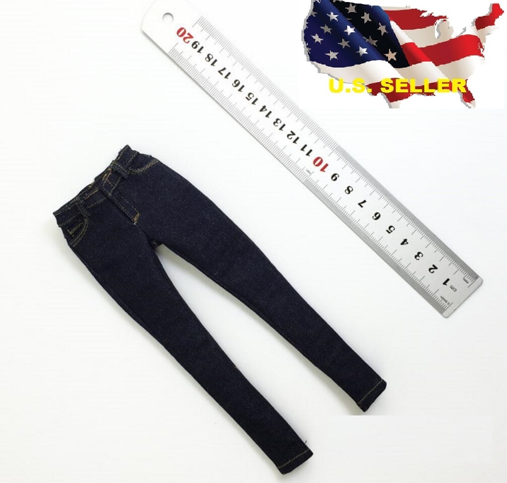 1/6 stretch Jeans SLIM fit 12&Prime; female figure kumik Hot toys phicen verycool USA