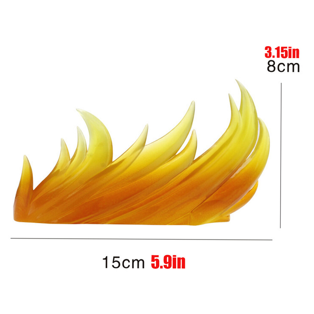 2X Wind Flame Impact Aura Burst Burning Effect For Tamashii Action 1/12 Figures