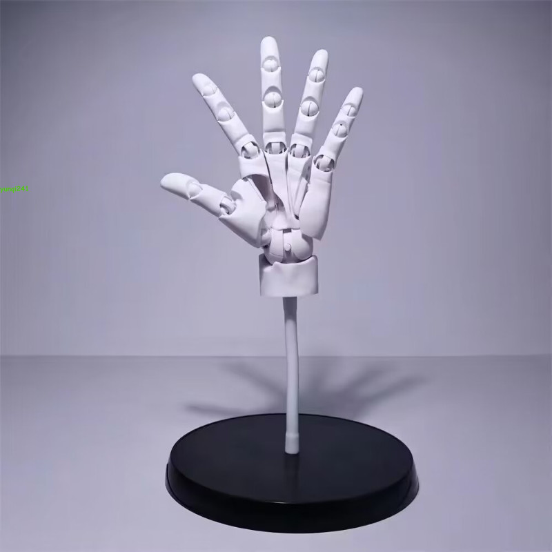 Hand Model Movable Finger Joint Sculptures Anime Painting Element Art Tool 1:1