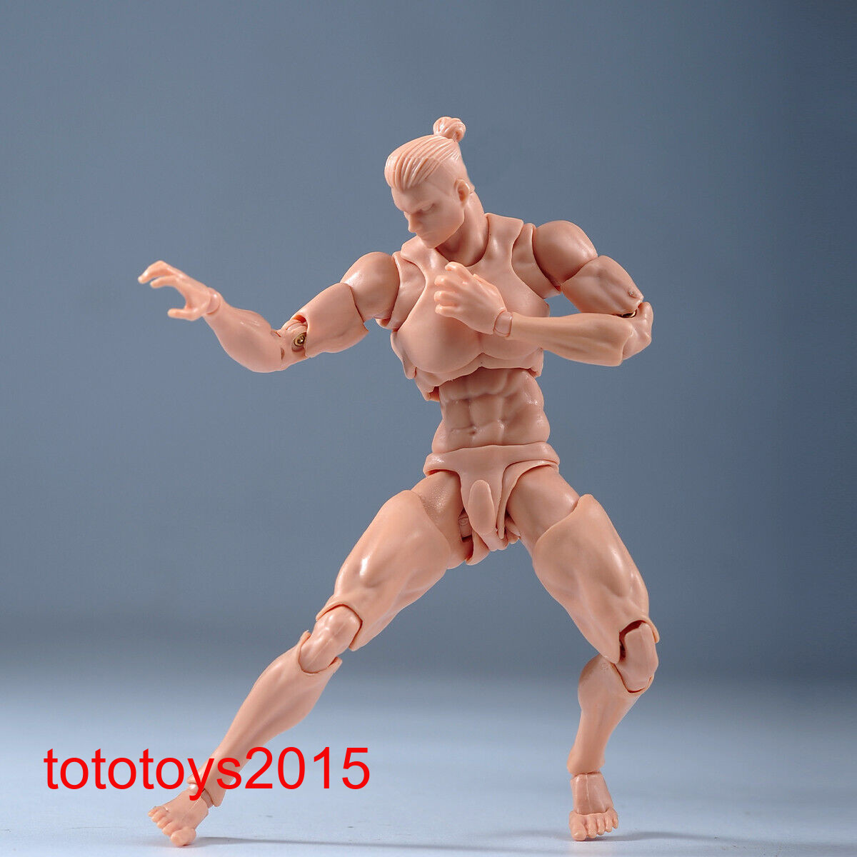 Romankey 1/12 Yellow Super Flexible Man Body 6 »Joint Action Figure model Doll