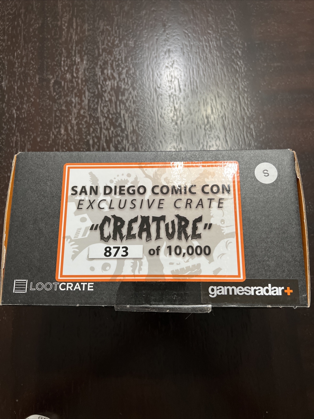 Loot Crate San Diego Comic Con 2015 Exclusive Crate “creature” Size Small