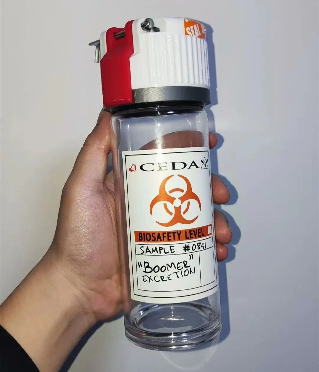 Game Left 4 Dead Bile Bottle 300ml Props Boomer Excretion Cosplay Collection