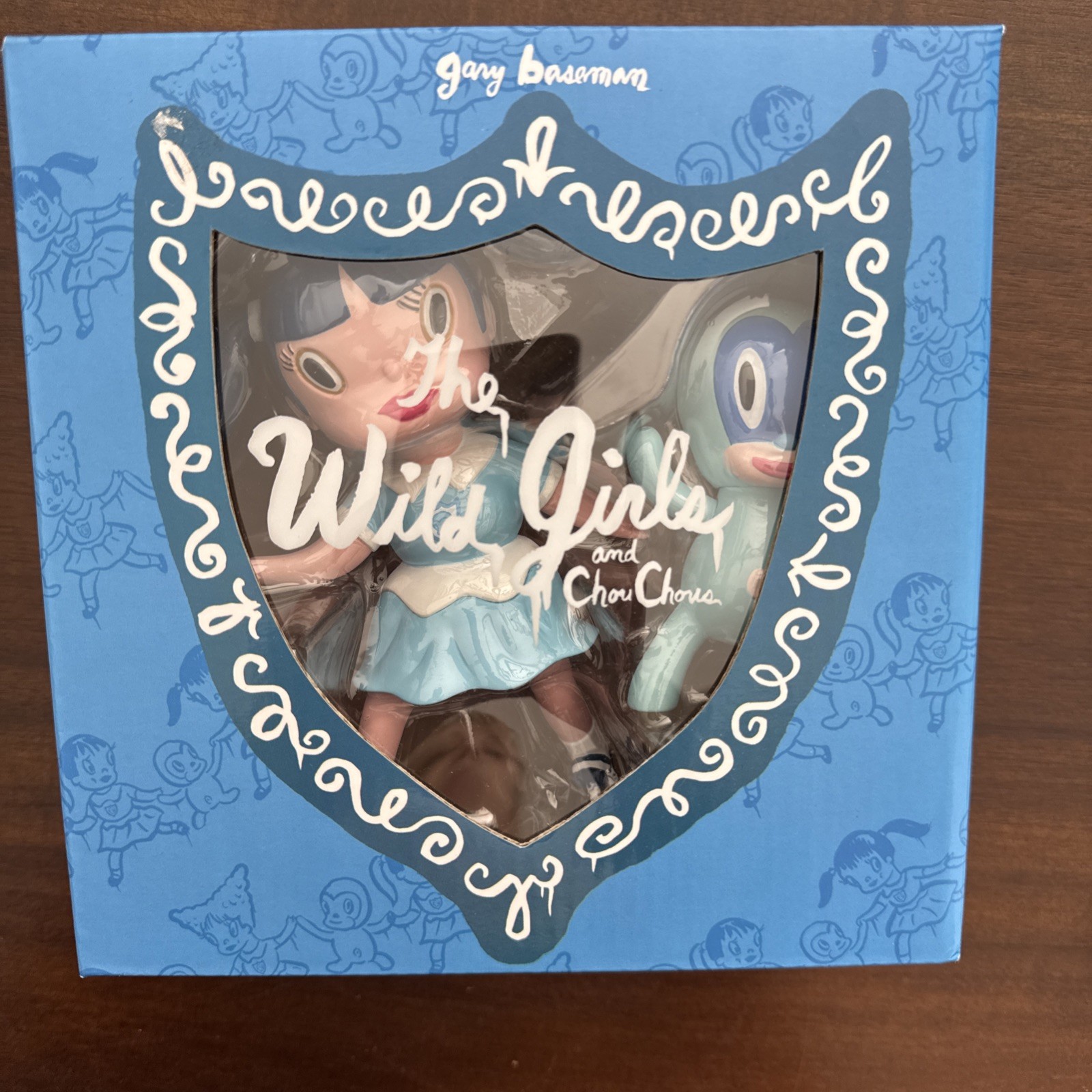 Gary Baseman The Wild Girls And ChouChou Veronica Blue Edition Brand New
