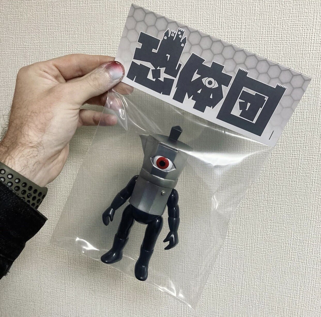 Science Patrol Kyoutaishi Type Coffee soft vinyl figure from Japan NEW Sofubi