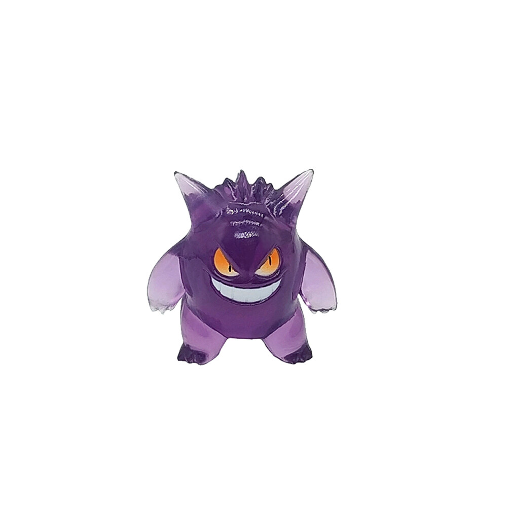 2&Prime; Nintendo Action Figure Tomy Toys Transparent Purple Gengar Rare