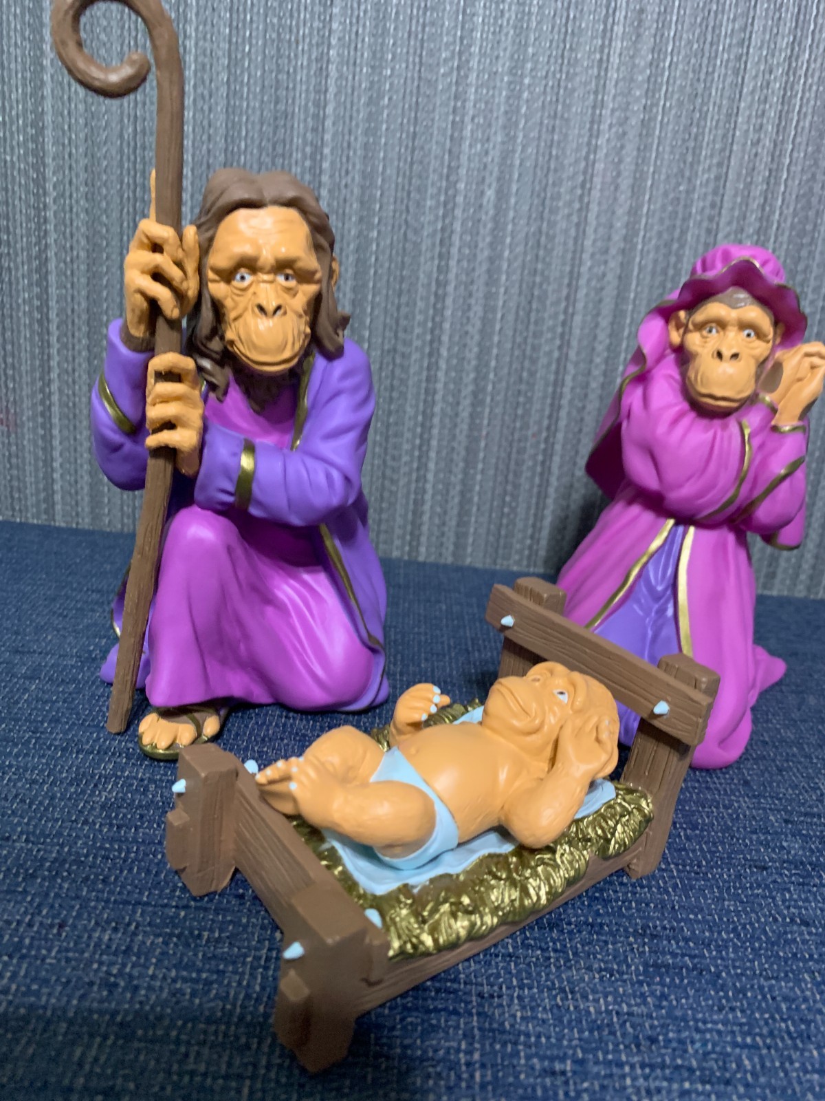 RON ENGLISH THE NEW NATIVITY SCENE 2015 DESIGNER VINYL FIGURES