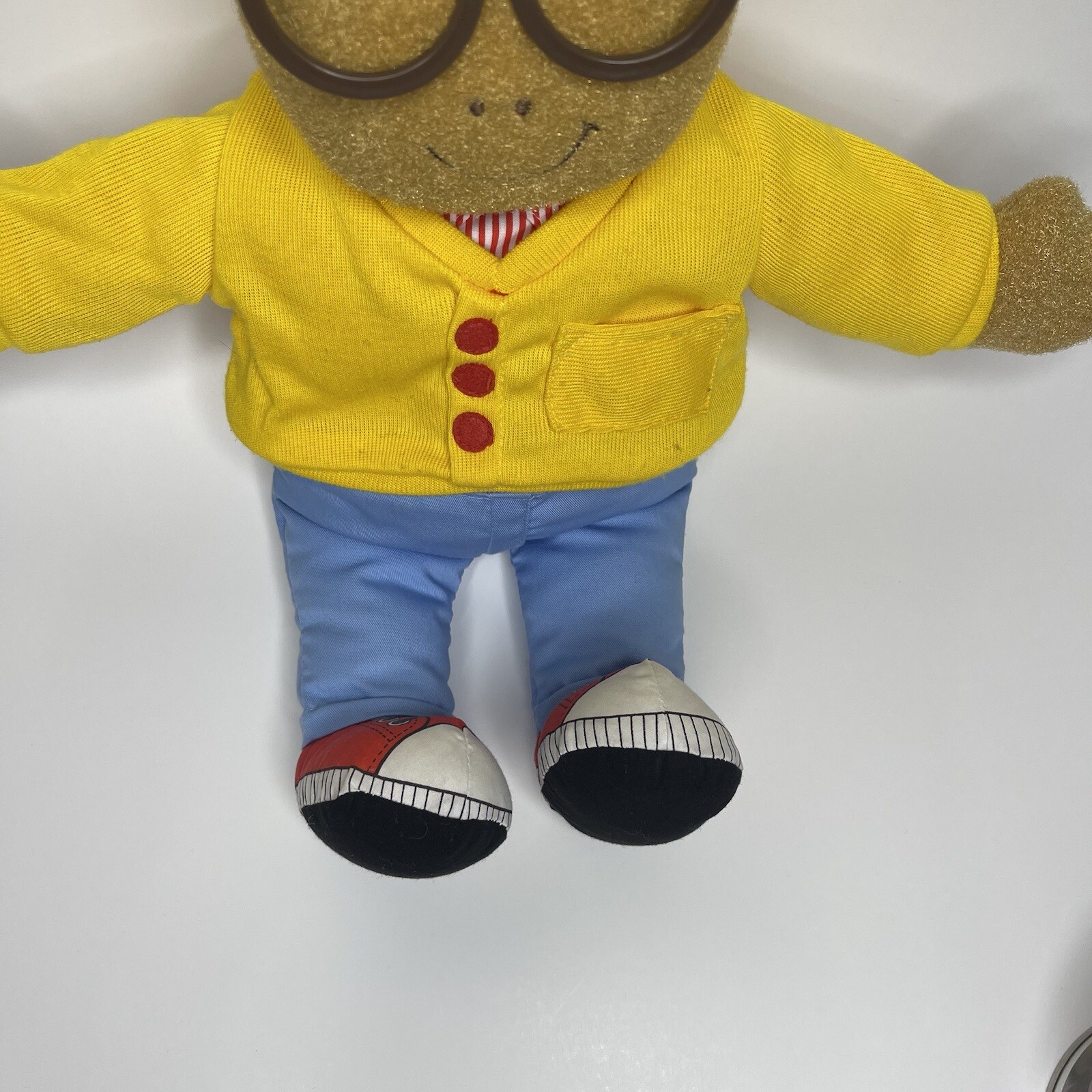 Playskool Talking Arthur Plush Toy Doll 18&Prime; Tall PBS Marc Brown Vtg 1996 Works