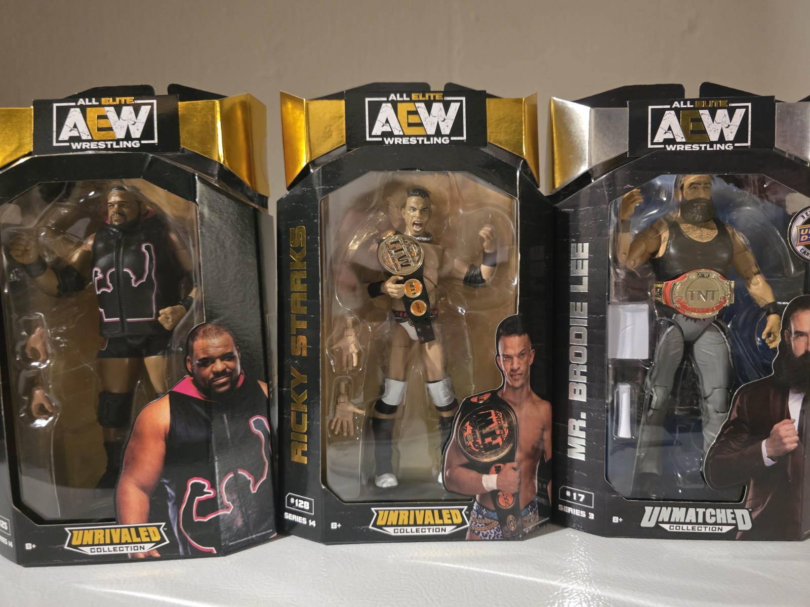 AEW Wrestling Figure Lot