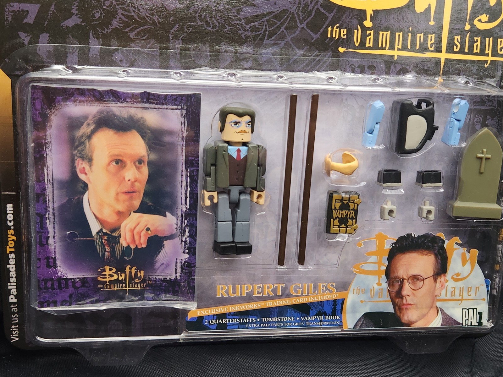 Palisades Toys Rare Rupert Giles Buffy PALz Series 1 2004 Collector&rsquo;s Edition
