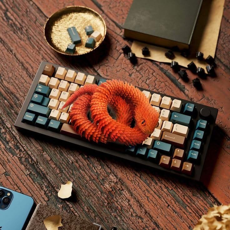 Easter Basket Essential: 24in 3D Printed Snake Fidget Toy for All Occasions