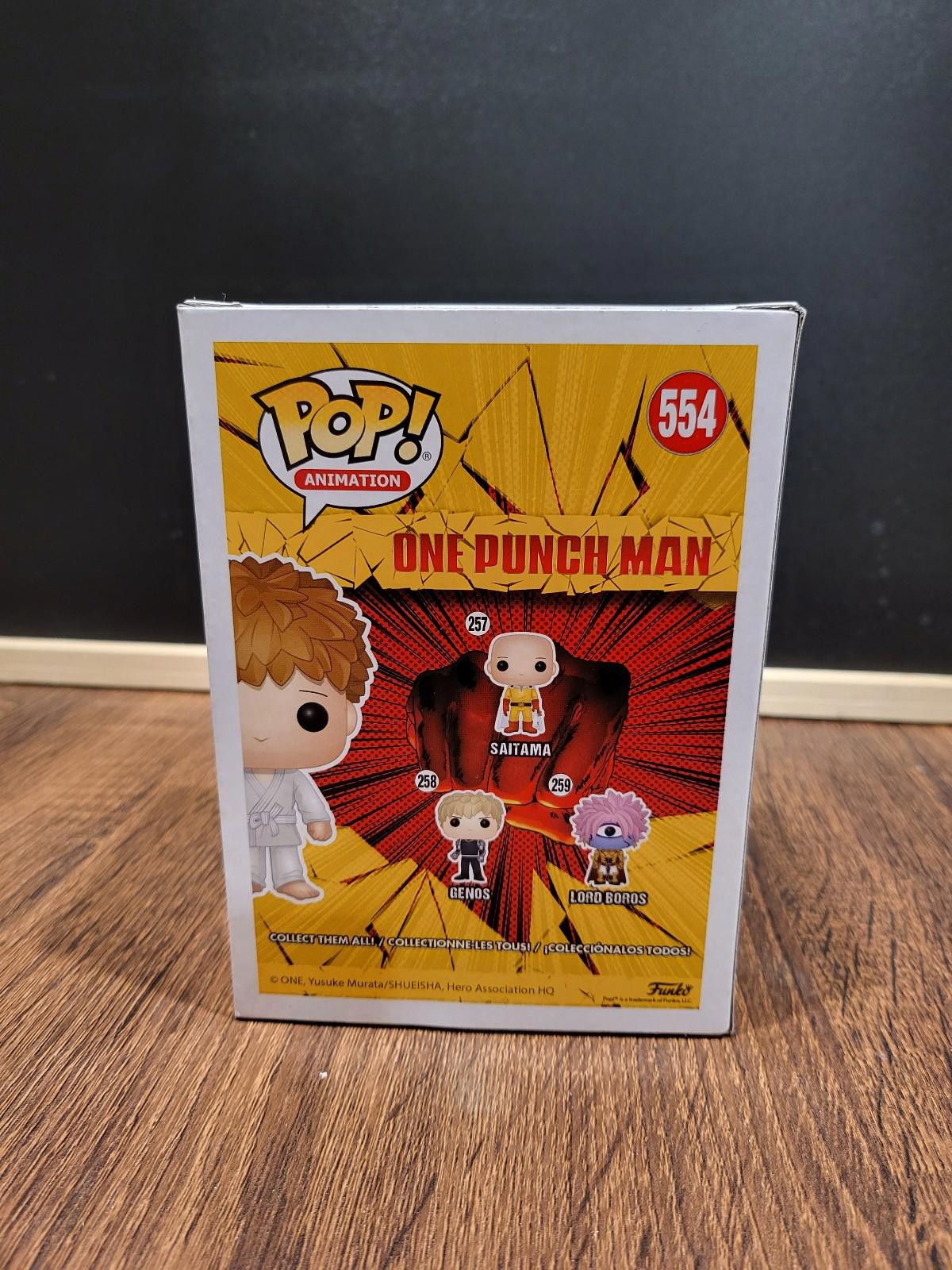 One Punch Man Saitama at Marial Arts Tournament Hot Topic Exclusive Funko Pop