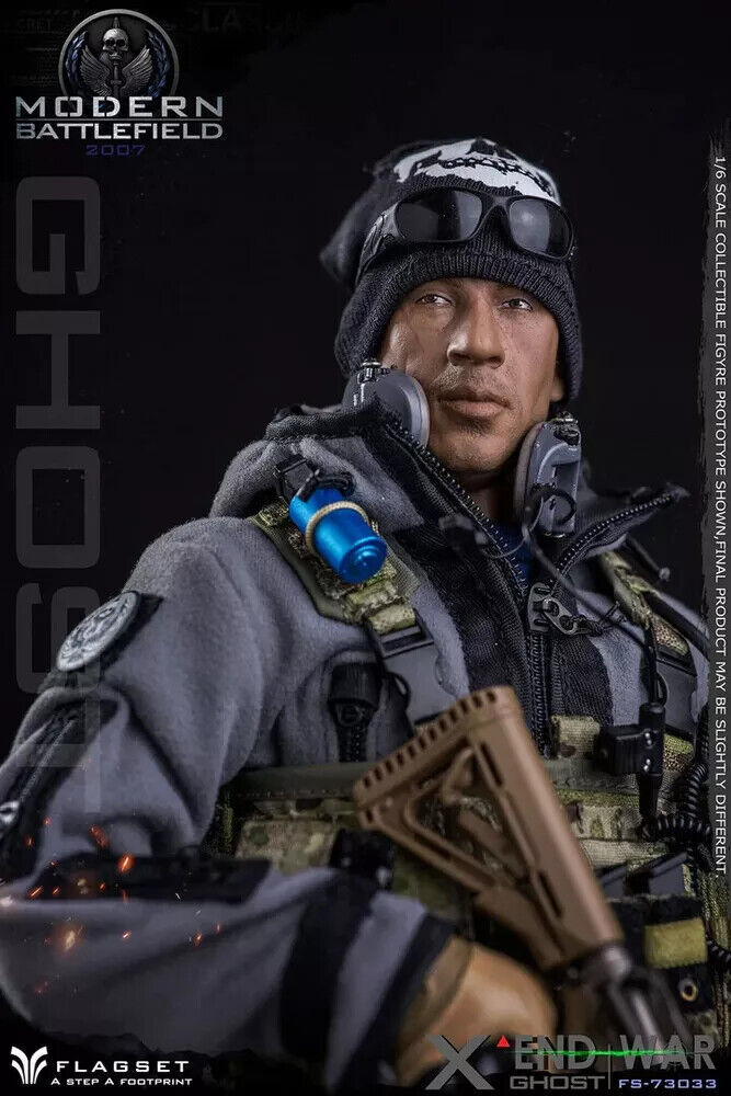 FLAGSET END WAR GHOST « X » 1/6 Action Figure FS73033 Model In Stock New