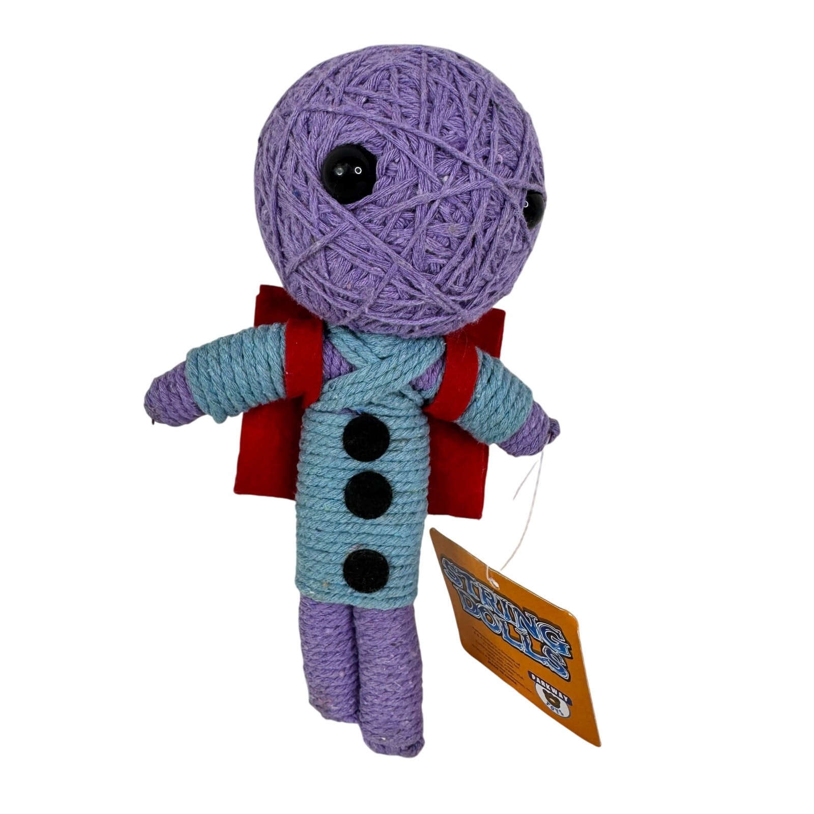Parkway Toys 2011 String Dolls 8&Prime; Purple Back to School NWT