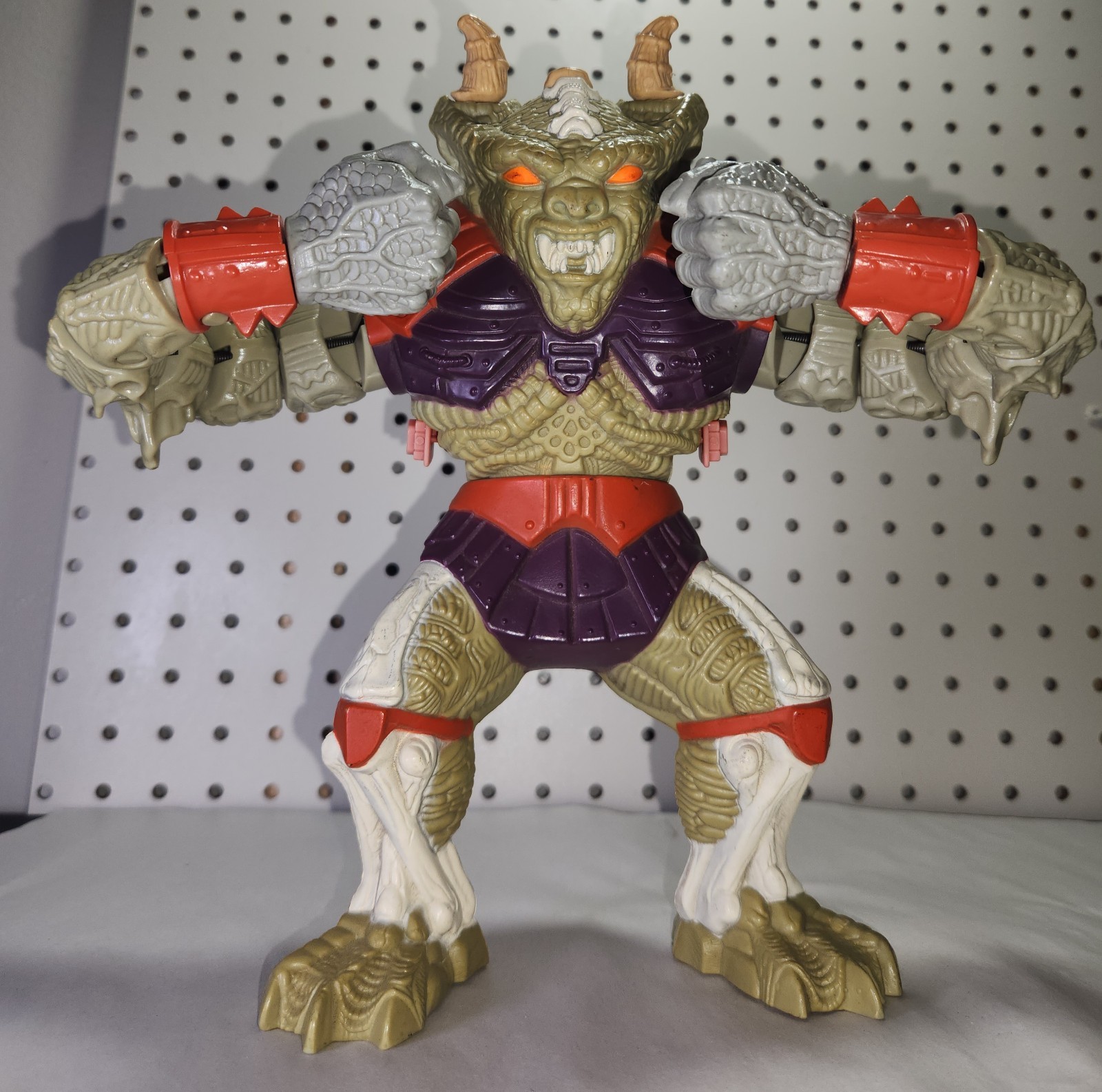 RARE 1986 Kenner Battle Brawlers Crackarm Very good condition & working See pics