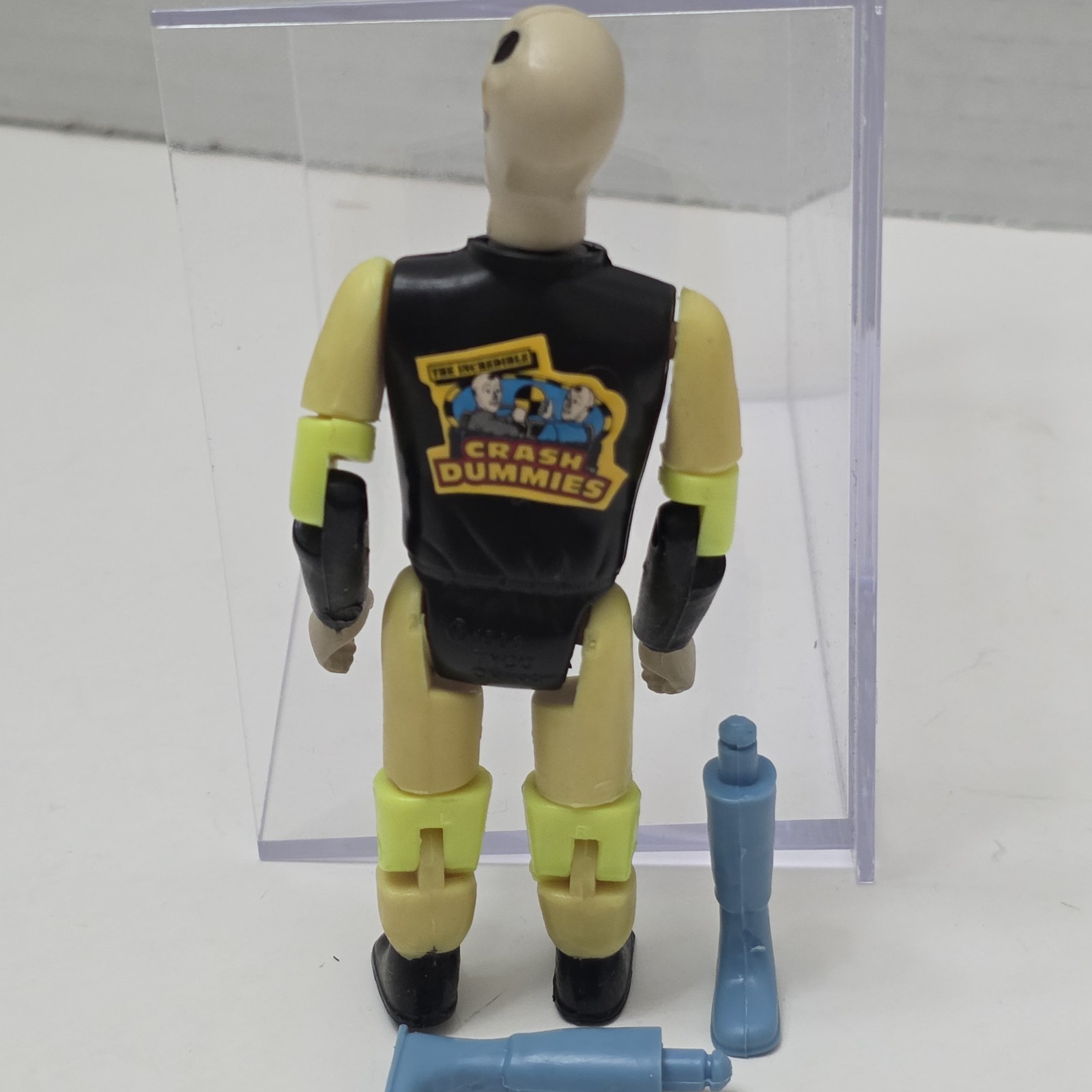 PRO-TEK DENT Dummy #2 w/ Blue Extender Legs : Incredible Crash Dummies by TYCO