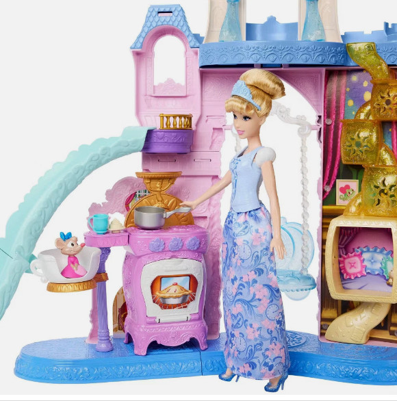 Disney Cinderella Doll Pet Palace & Friends New 20+ pcs