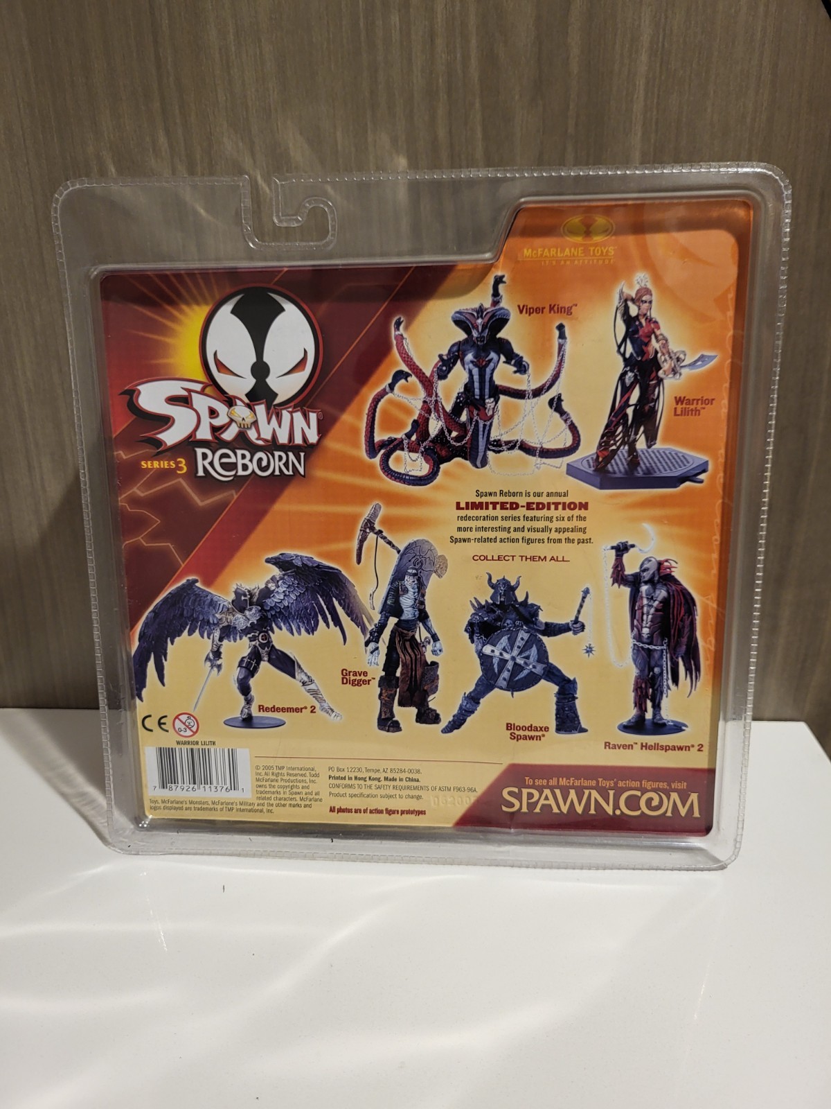 Warrior Lilith Reborn Series 3 SPAWN McFarlane Toys MOC NEW