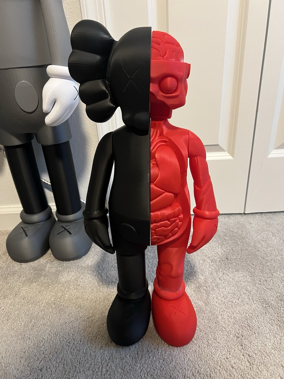 Kaws Inspired Homage Flayed Bff Halloween 21.5in Tall Custom Made To Order