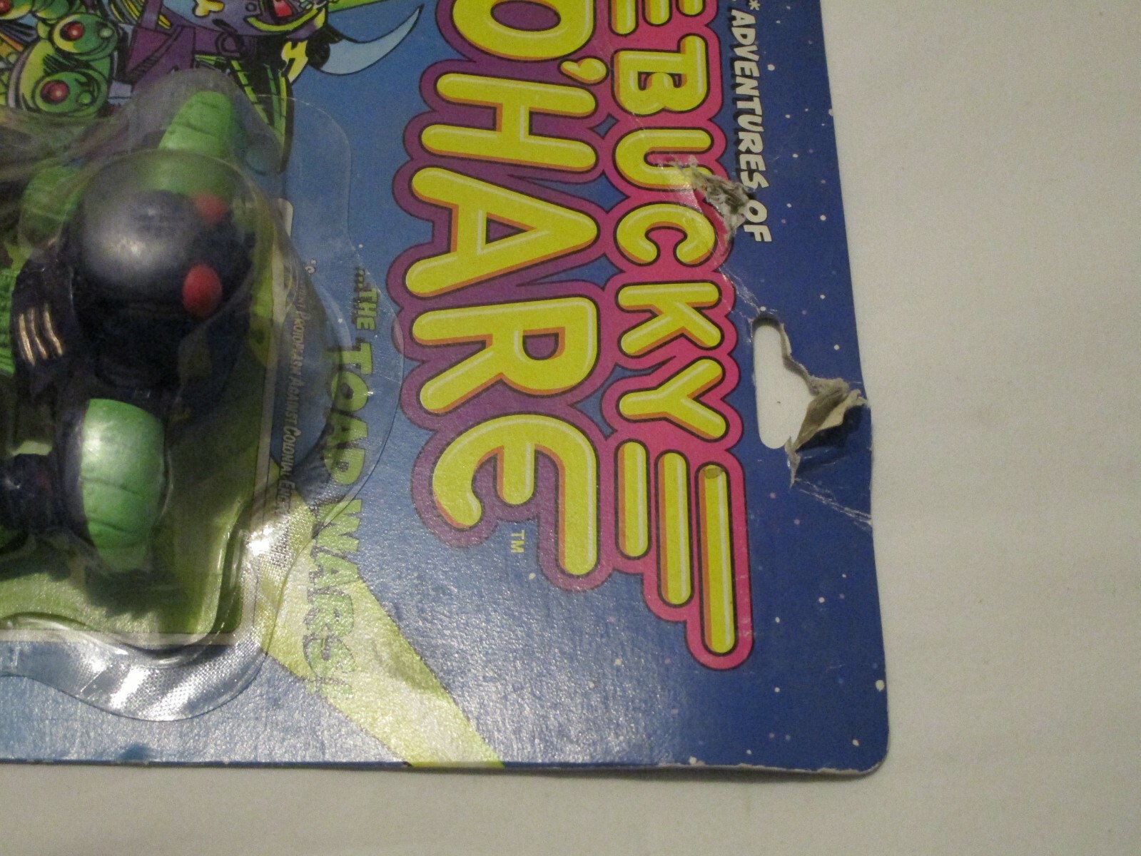 Hasbro Bucky O’Hare The Toad Wars Toadborg Bronze Legs #6 7295 Action Figure