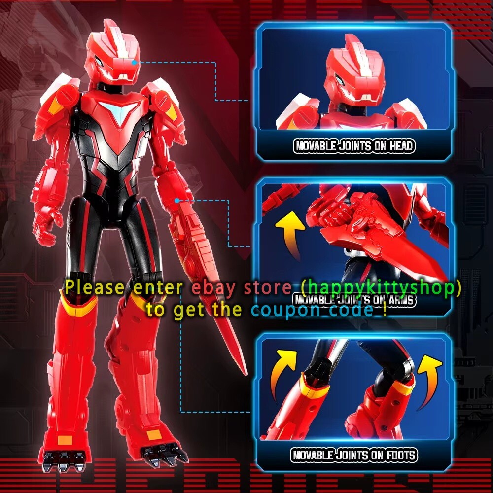 Quantum Heroes Dinoster 9&Prime; Guardians Armored Suit Action Figure Dinosaurs Toy