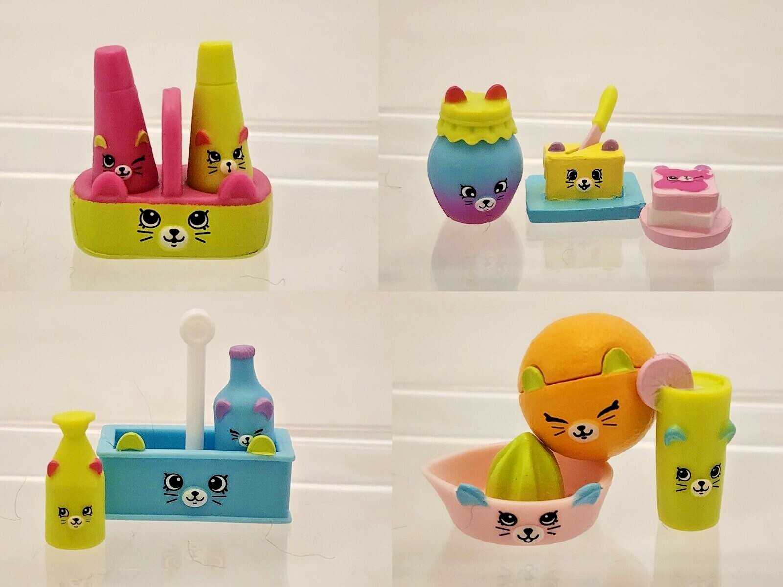 Shopkins HappyPlaces Special Delivery Pretty Kitty Dining Room Petkins Sets