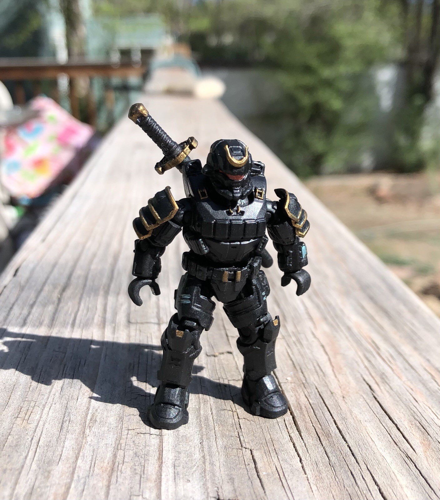 Halo Mega Construx Custom SHINOBI SPARTAN Figure
