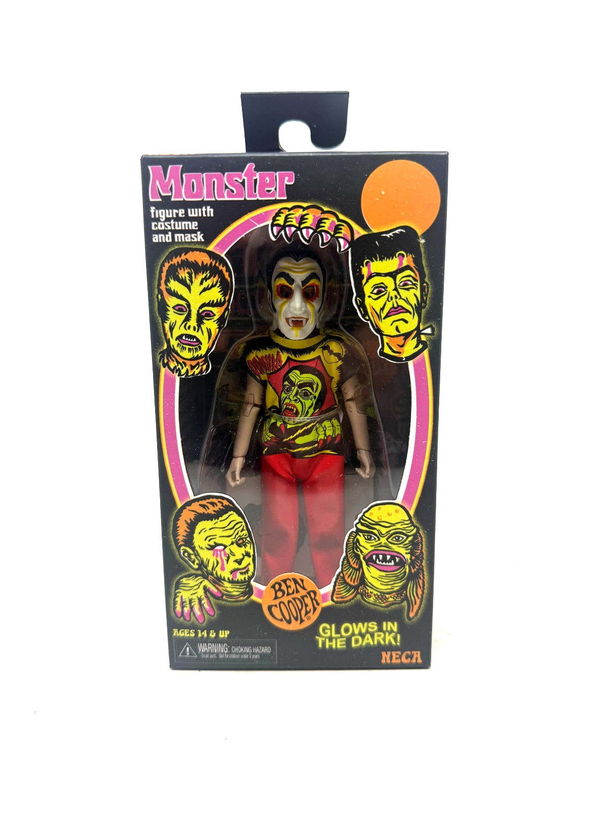 NECA Ben Cooper Monsters Series 1 Dracula SEALED Action Figure