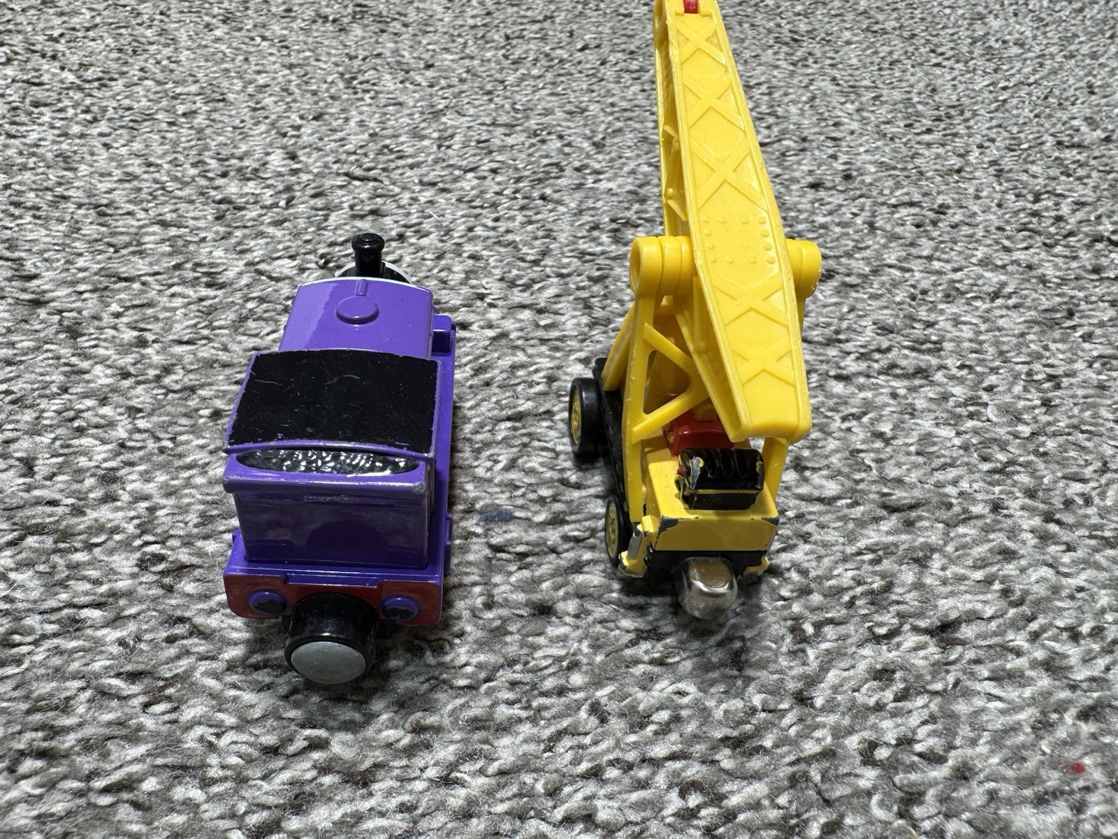 Thomas & Friends Push Along Train Metal Magnetic Diecast LOT of 2 Charlie Kevin