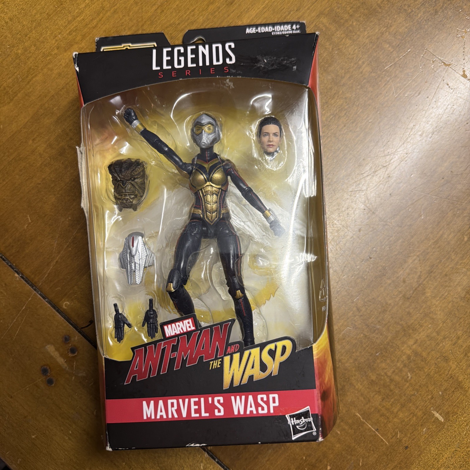Avengers Marvel Legends Series 6inch Marvel&rsquo;s Wasp Figure W/Cull Obsidian Head