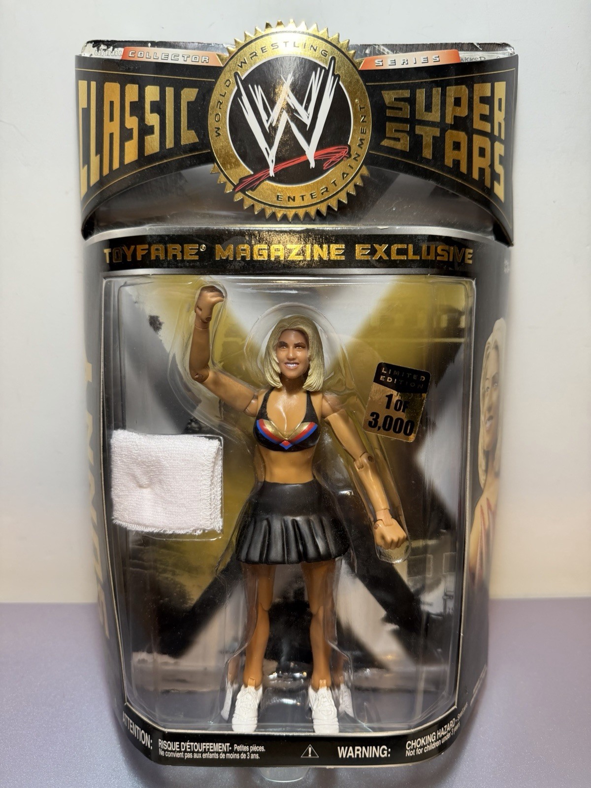 WWE Jakks Classic Superstars Sunny 7” Limited Edition 1/3000