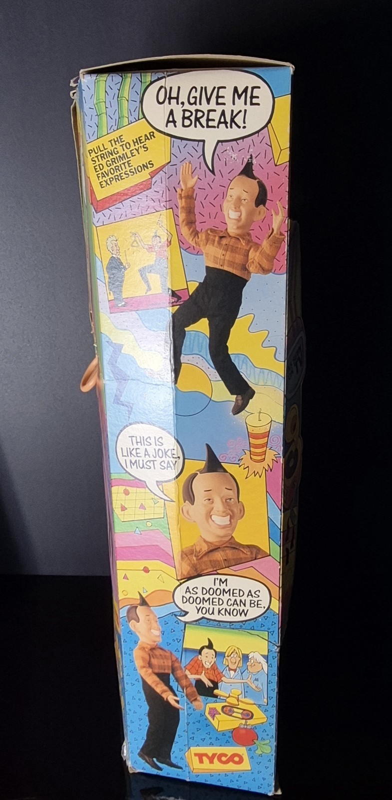 Talking Ed Grimley 18&Prime; Figure Tyco Working NOS 1989