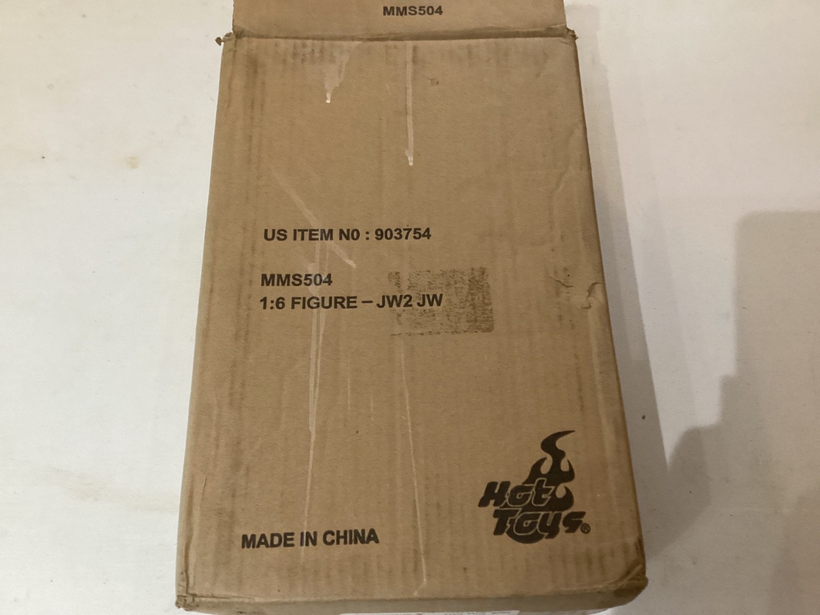 HOT TOYS JOHN WICK MMS504 « EMPTY BOX »