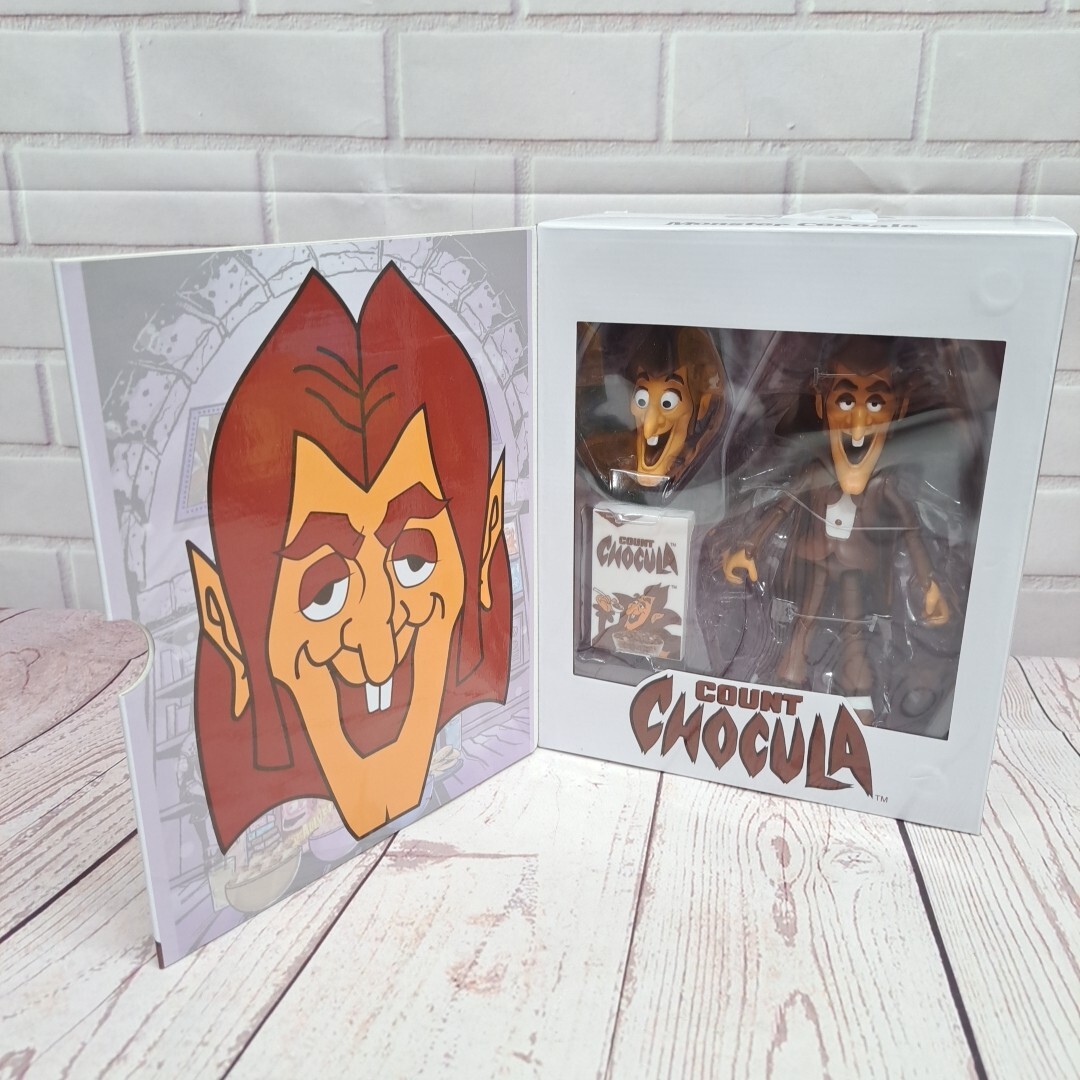 NIB Jada Toys General Mills Cereal Count Chocula 6&Prime; Action Figure Monster Cereal
