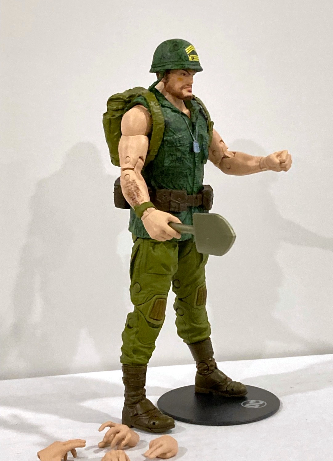 McFarlane DC Multiverse Collector Edition Sergeant Rock 7&Prime; Action Figure