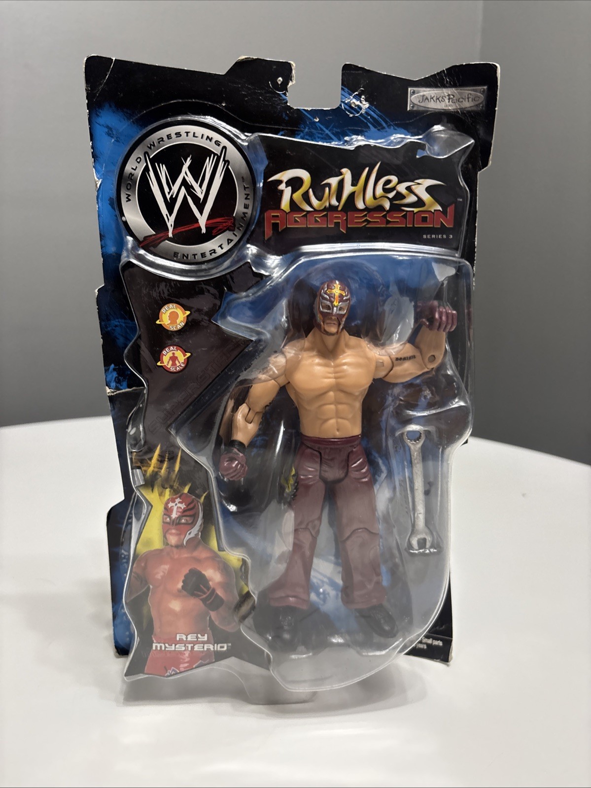 WWE WWF RUTHLESS AGGRESSION Series 3 Rey Mysterio Action Figure