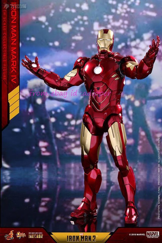 Hot Toys Mms461d21 Iron Man 2 Mark 4 Iv Diecast Tony Stark Robert Downey