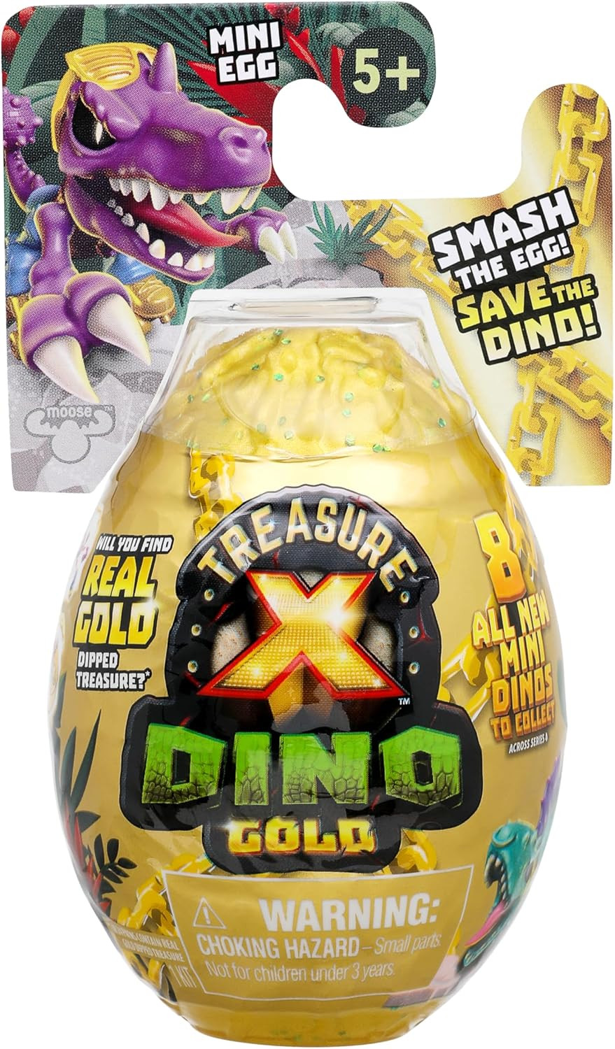 Dino Gold Mini Egg PK