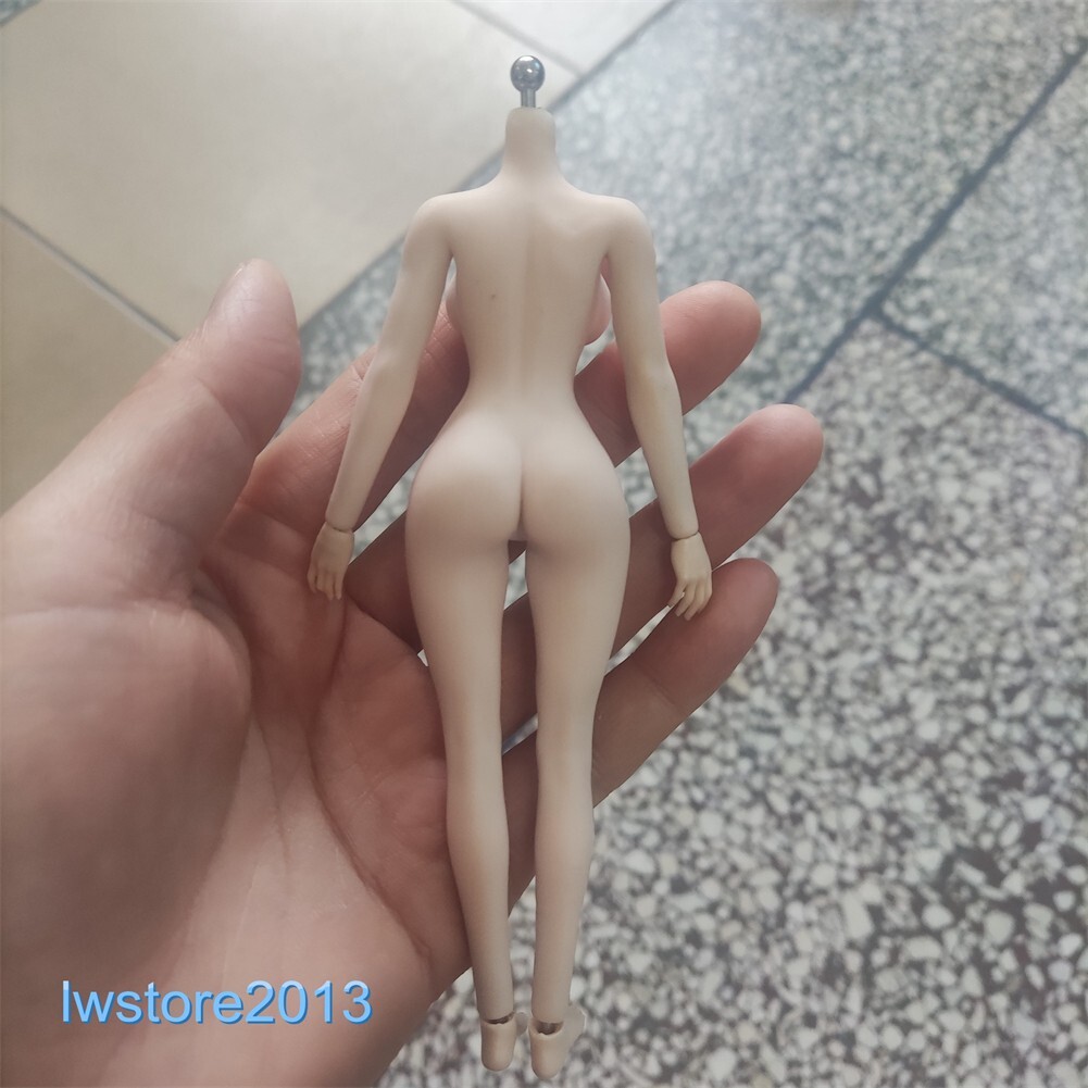 US ANT 1:12 Pale Large Bust Plump Hip 6&Prime; Seamless Female Action Figure Body Toys