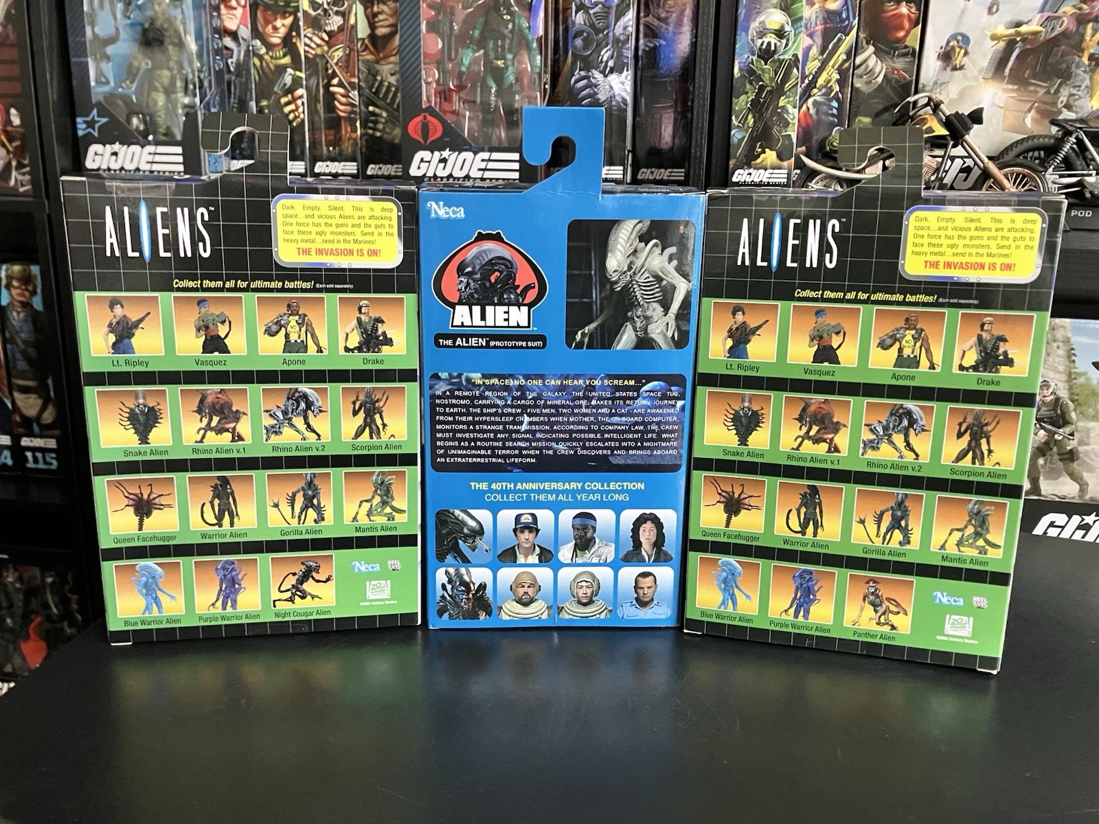 NECA ALIENS! 40th Anniversary Prototype/ Night Cougar/ Panther All NIB!!