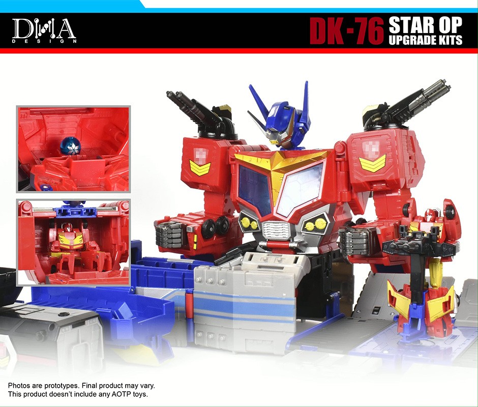 DNA DK-76 Weapon Sword Hands Upgrade Kit For Thirteen Star OP HOT ROD WIRH BONUS