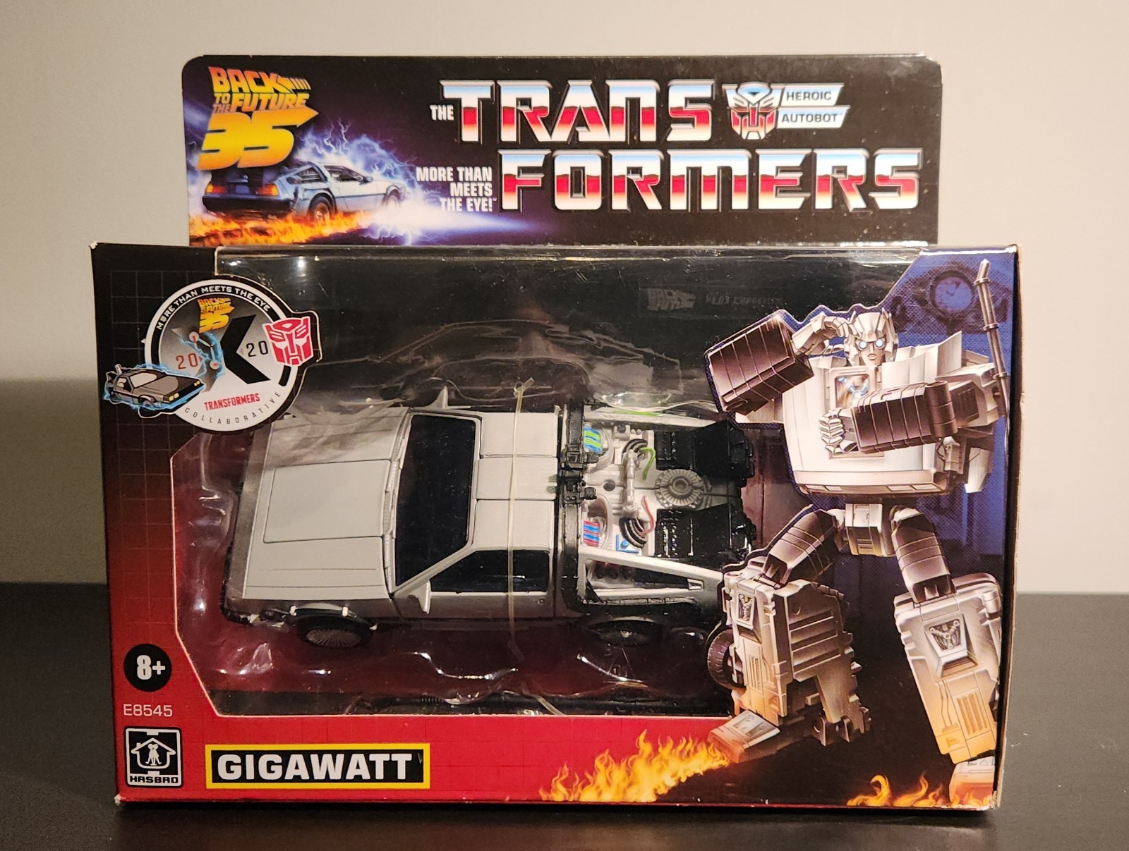 Transformers Collab Back to the Future Gigawatt 35 Years Collaboration New