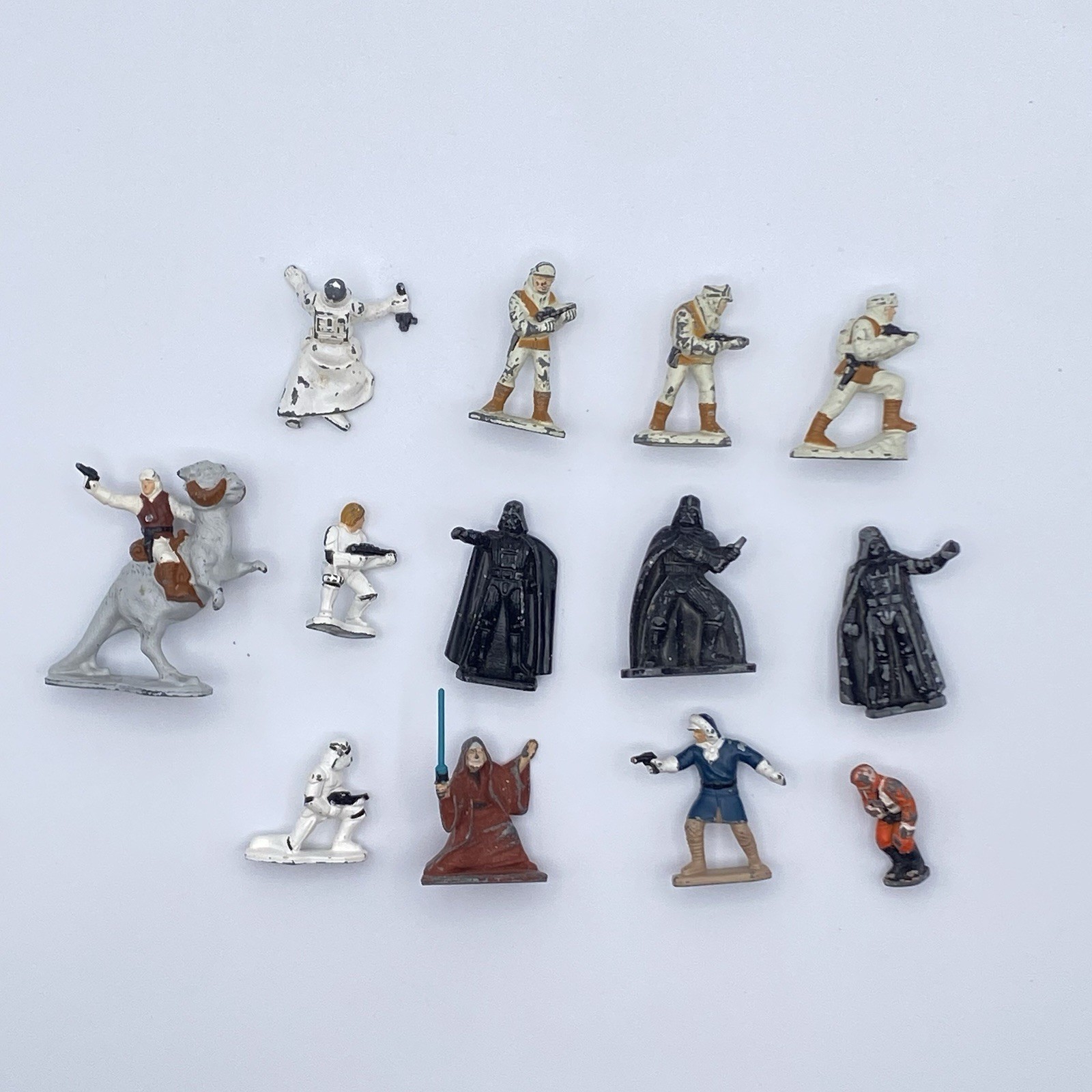 Vintage 1982 Kenner Star Wars Micro Collection Die Cast X13- Hoth Turret, Vader
