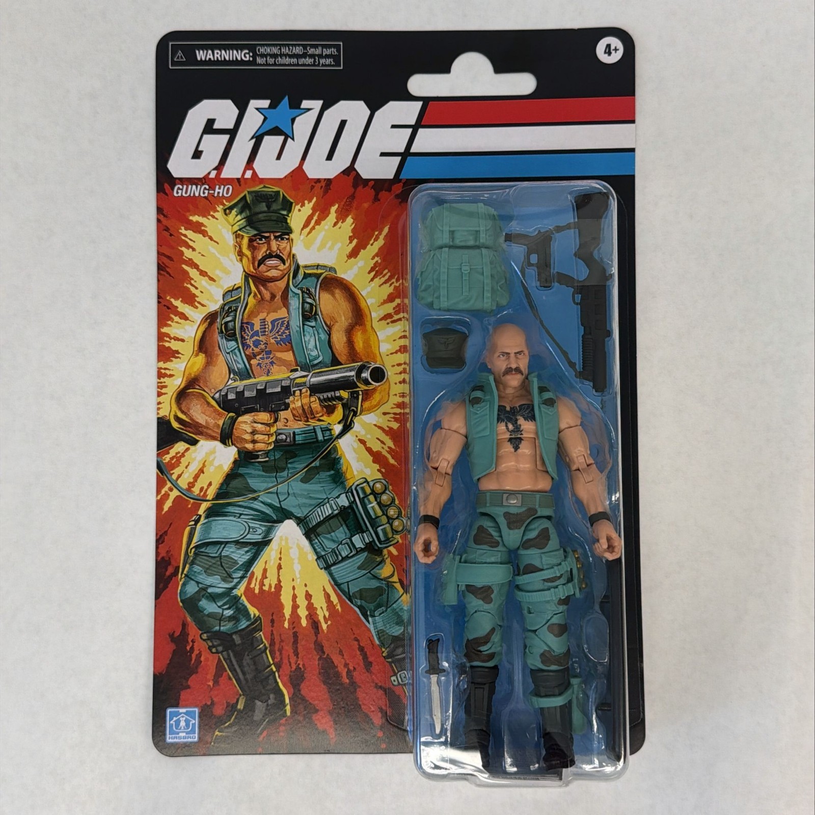 Hasbro G.I.Joe Gung Ho Retro 6&Prime; Figure 2022